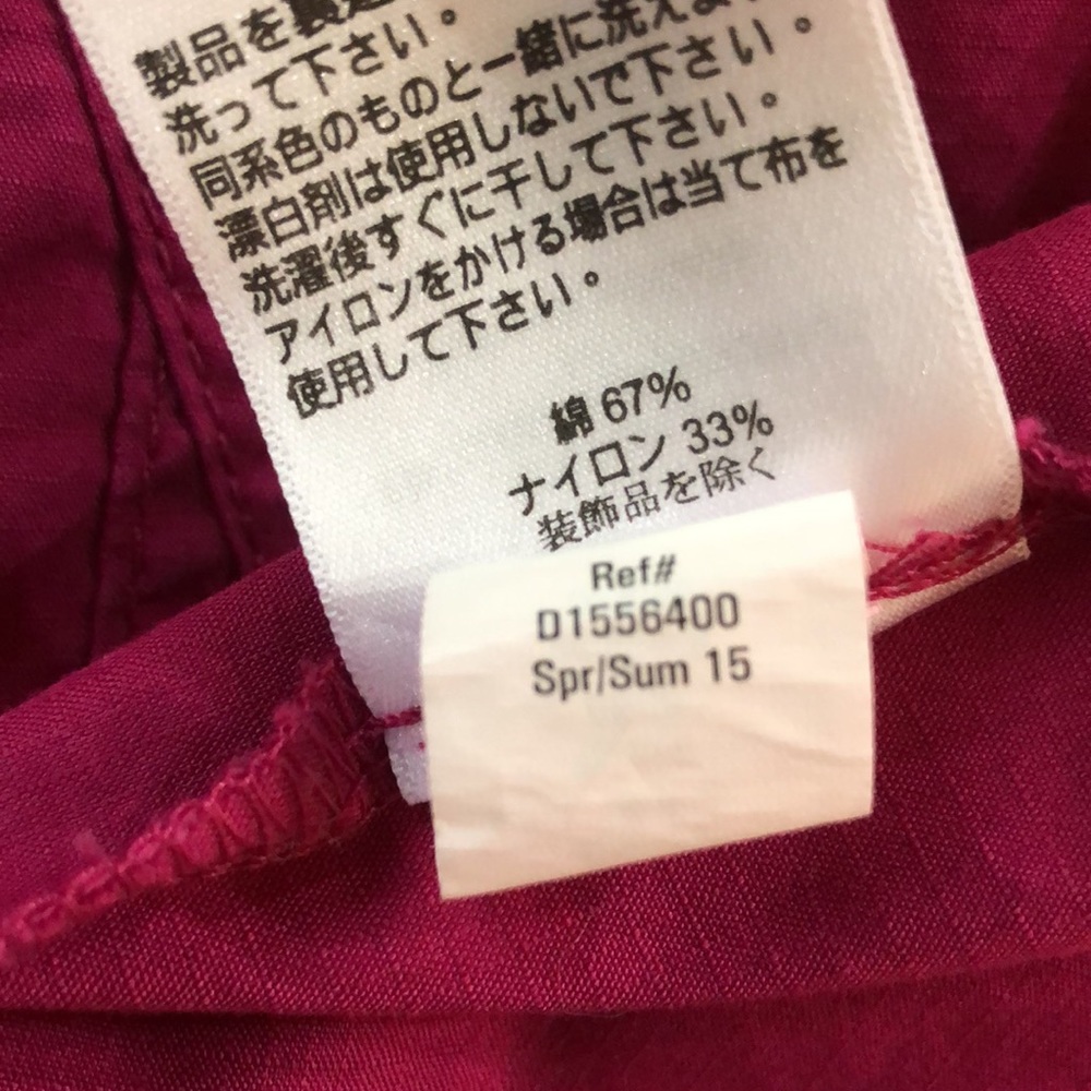 Eddie Bauer Bright Pink Lightweight Utility Jacket Size Large - Picture 7 of 8
